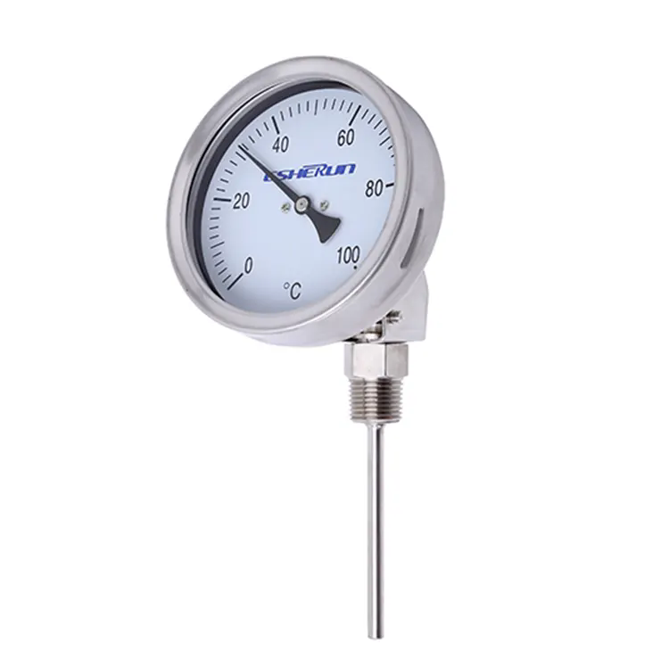 Comment fonctionne un thermomètre bimétallique ?