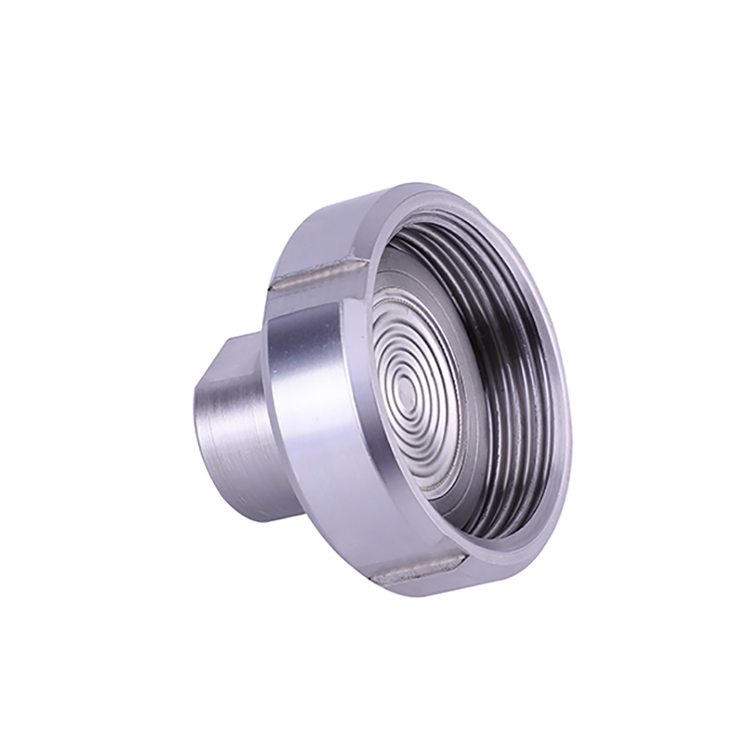 Diaphragm seal with sterile connection With clamp connection(milk thread fitting)